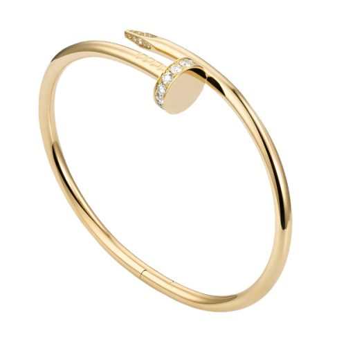 Pnstime Juste Un Clou Diamond 3.5mm Bracelet Elegant Unisex