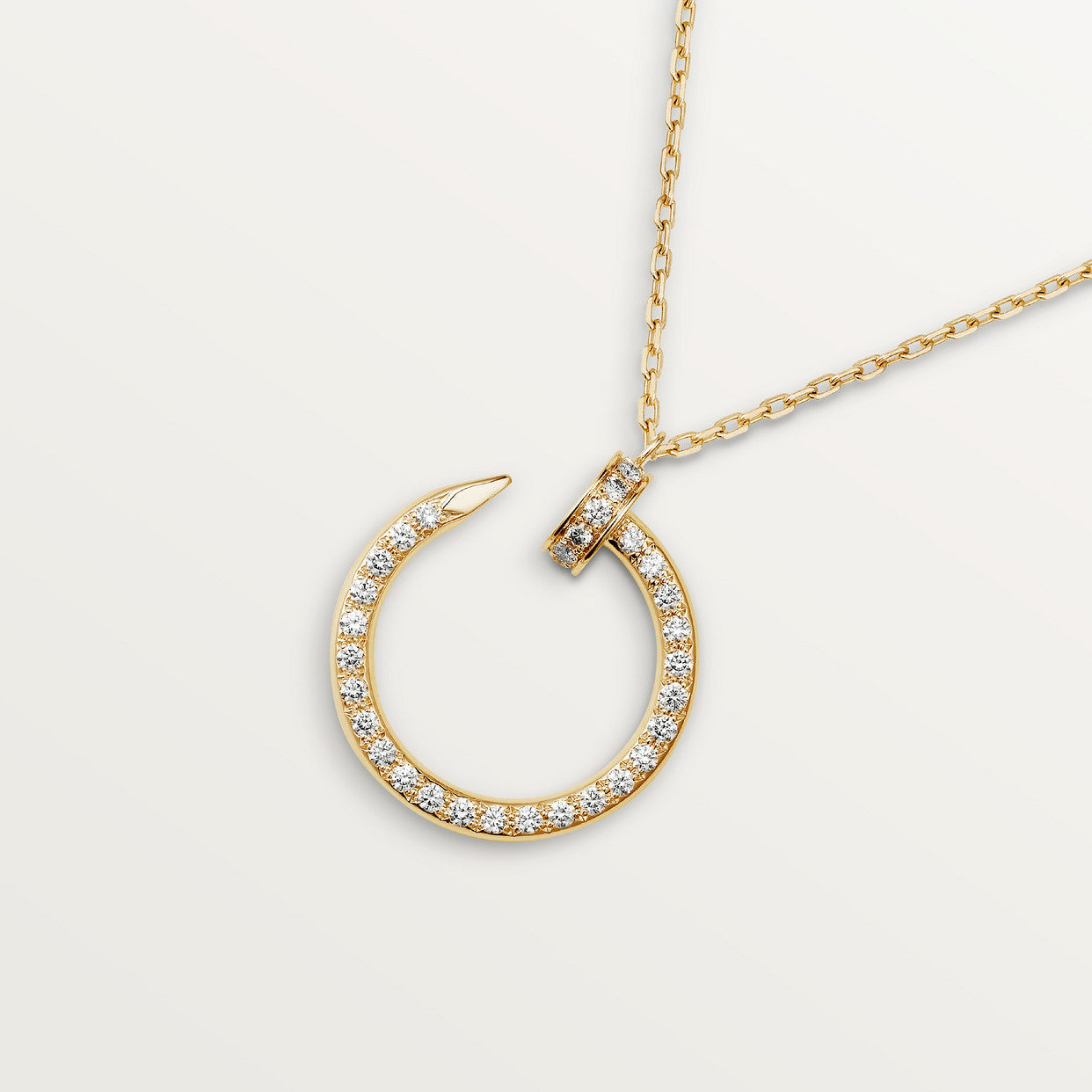 Pnstime Juste Un Clou Full Diamonds Necklace - Image 2