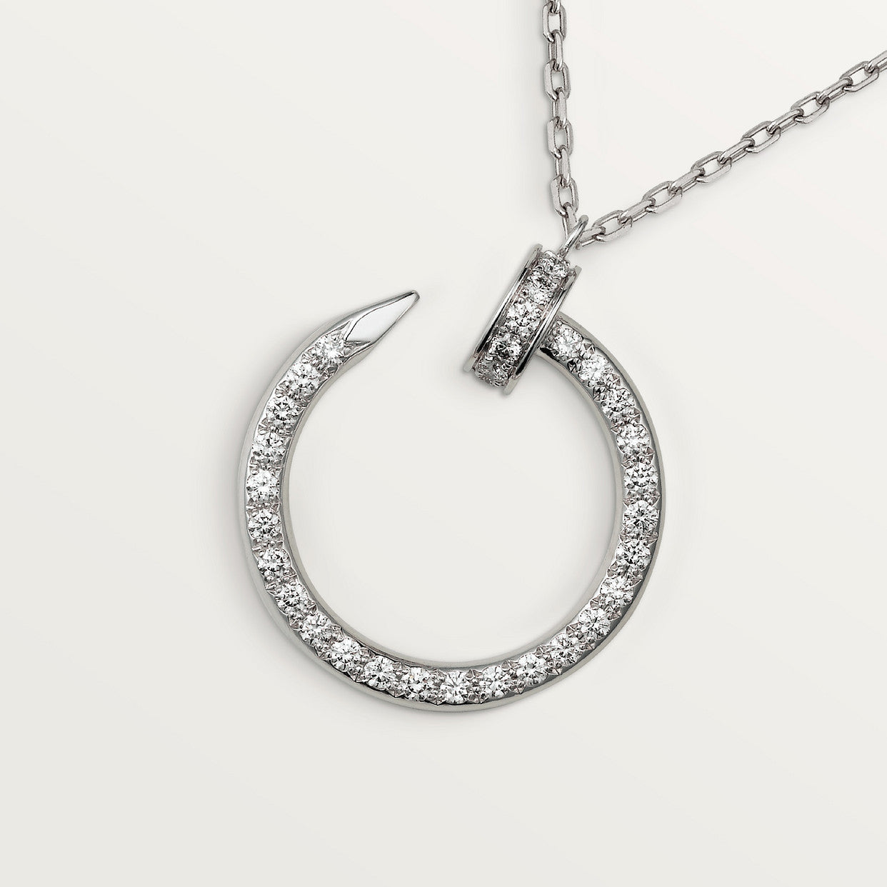 Pnstime Juste Un Clou Full Diamonds Necklace - Image 7