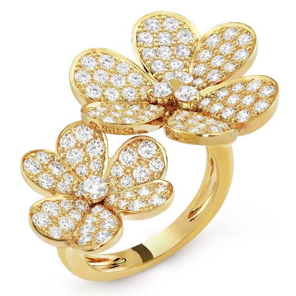 Pnstime Frivole Between The Finger Ring Elegant Women