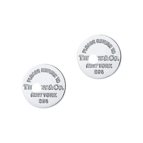 Pnstime Return to Circle Stud Earrings