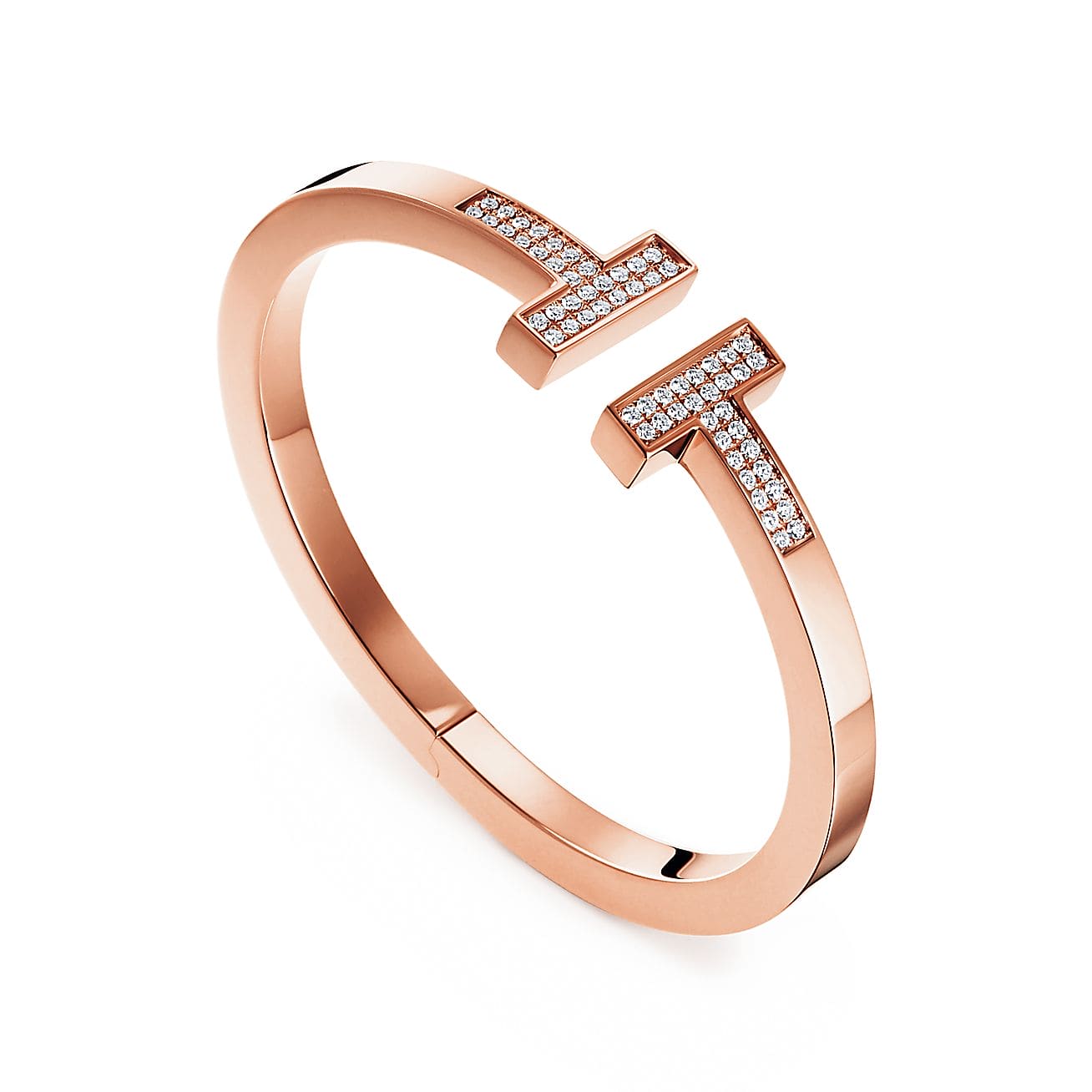 Pnstime T Diamond Square Bracelet - Image 12