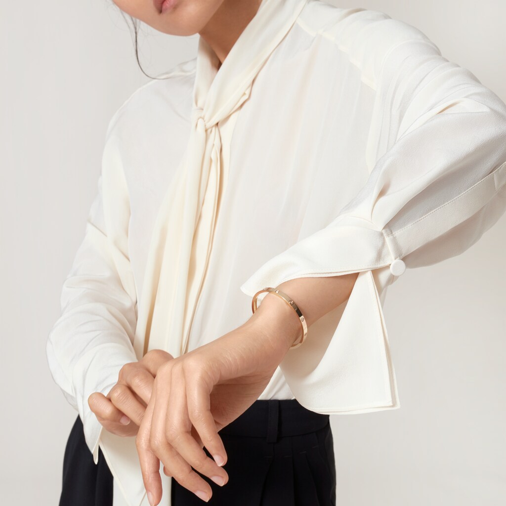 Pnstime Love Ten Diamonds Small Bracelet Elegant - Image 3