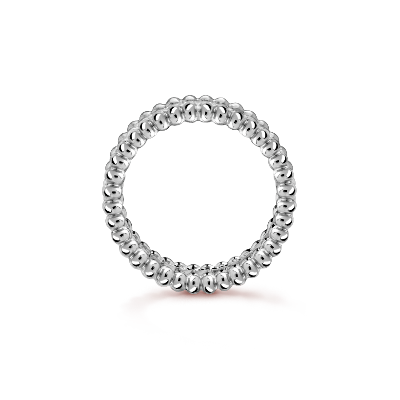 Pnstime Perlée Diamonds Ring Gift Jewelry - Image 6