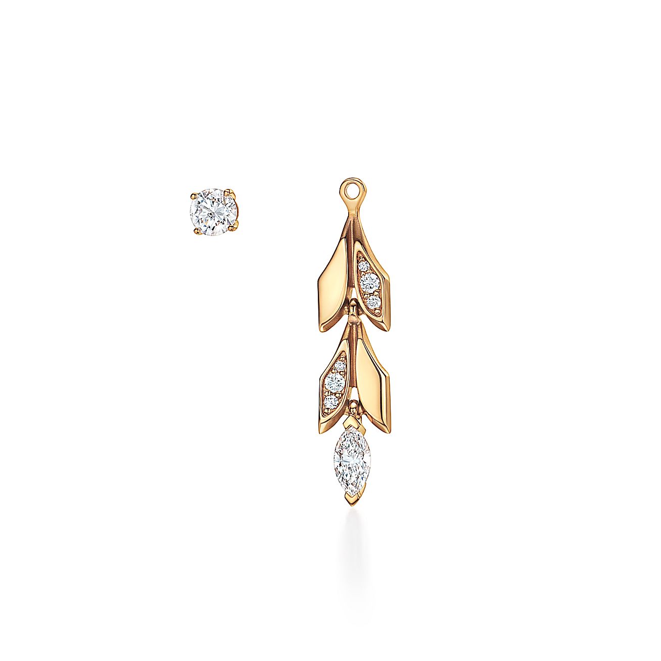 Pnstime T Victoria Vine Convertible Drop Earrings - Image 4