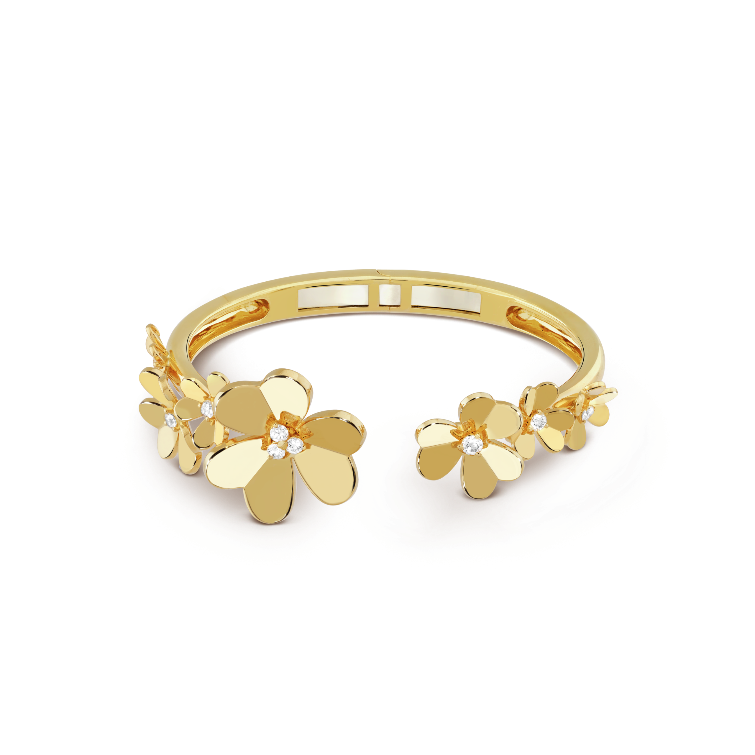 Pnstime Frivole Seven Flowers Bracelet Elegant Women - Image 3