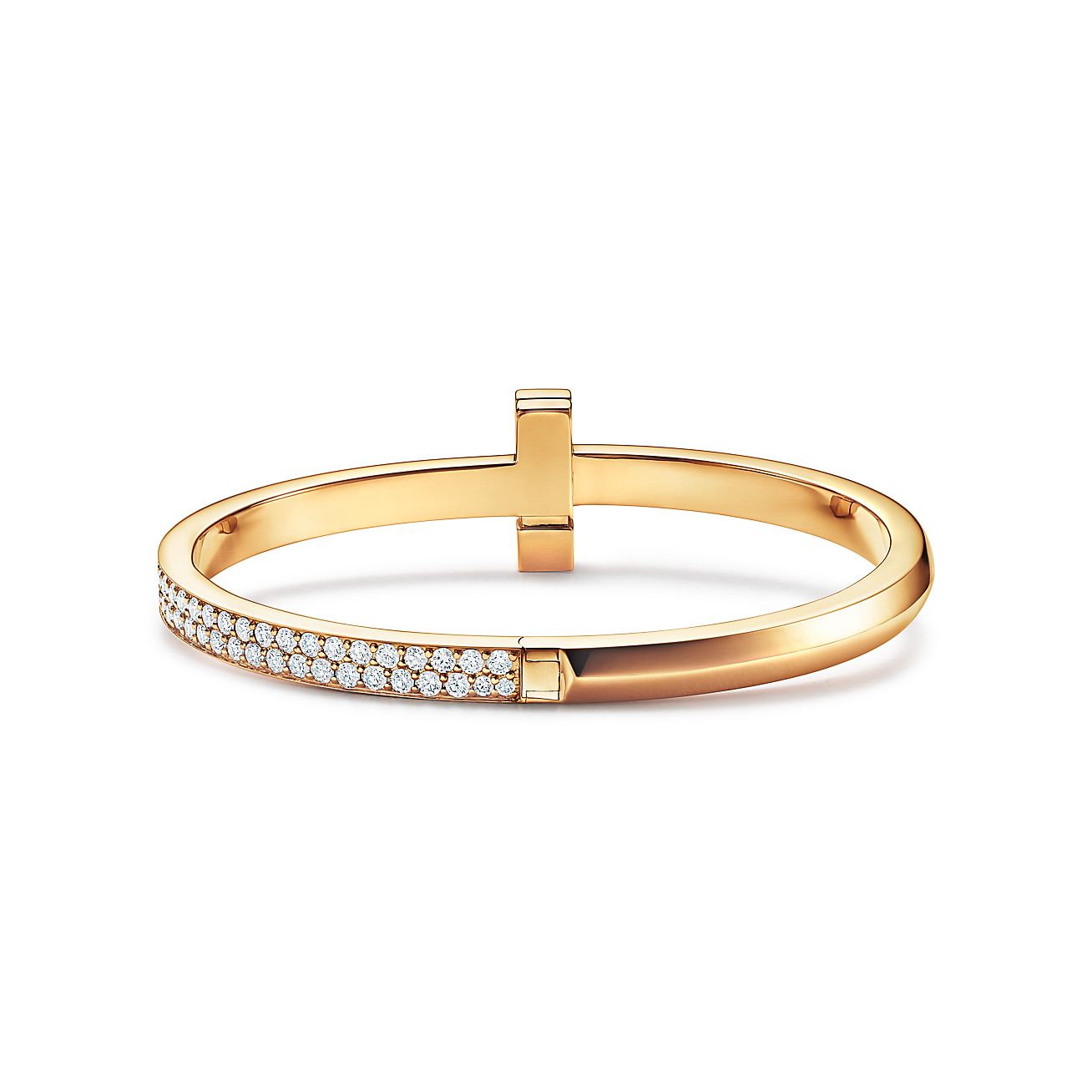 Pnstime T1 Wide Diamond Hinged Bracelet - Image 18