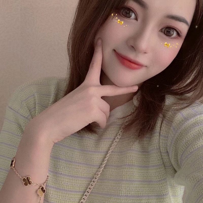 Pnstime Vintage Alhambra Five Motifs Tiger Eye Bracelet Gift Jewelry - Image 4