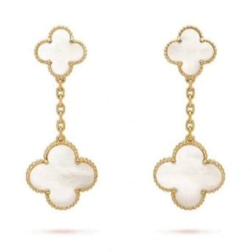 Pnstime Magic Alhambra Earclips Earrings Elegant