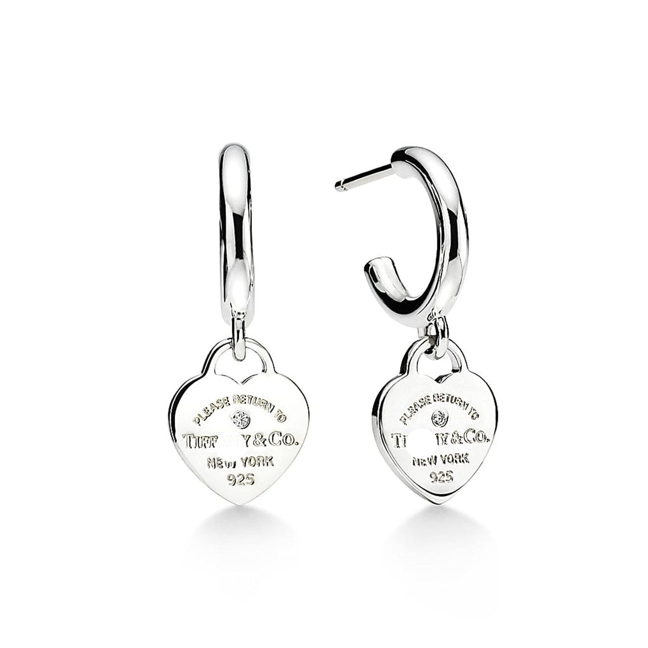 Pnstime Return to Hoop Earrings