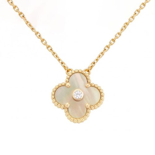 Pnstime Sweet Alhambra Clover Necklace
