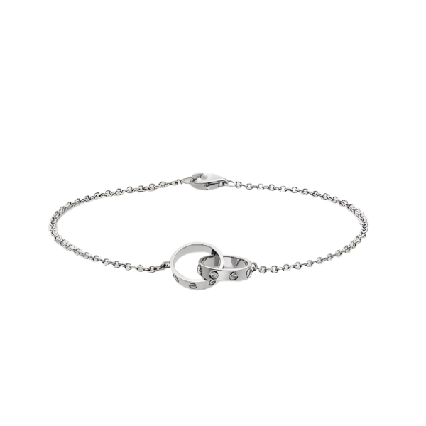 Pnstime Double Ring Bracelet Stylish Women - Image 7