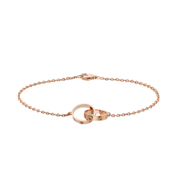 Pnstime Double Ring Bracelet Stylish Women - Image 9