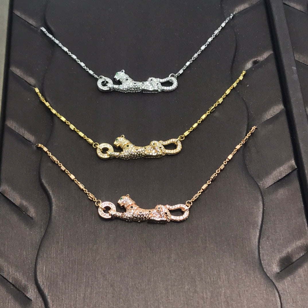 Pnstime Panthère De Diamond Necklace - Image 10