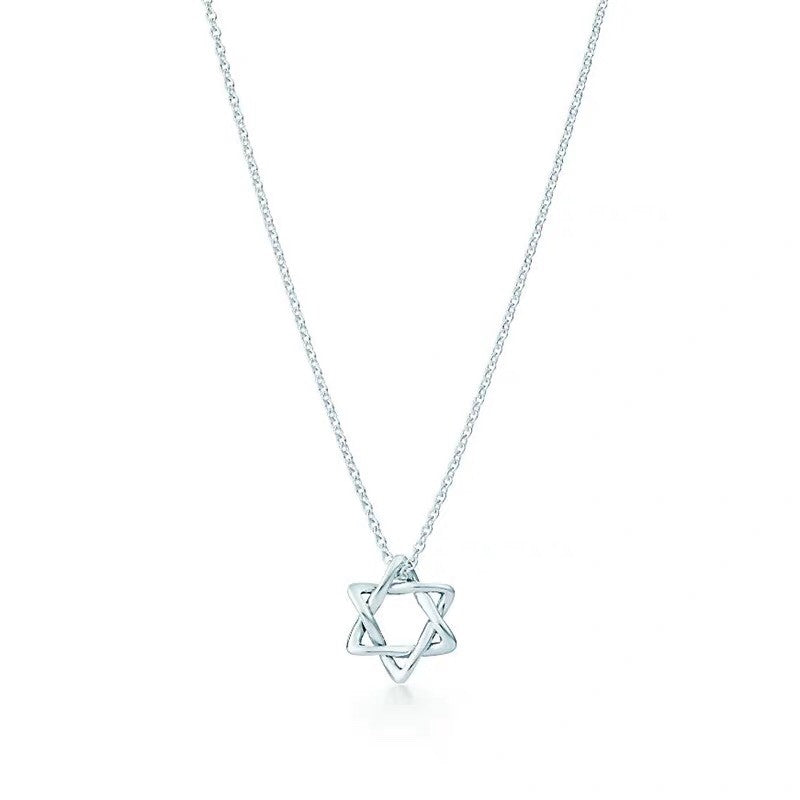 Pnstime Star of David Pendant Necklace
