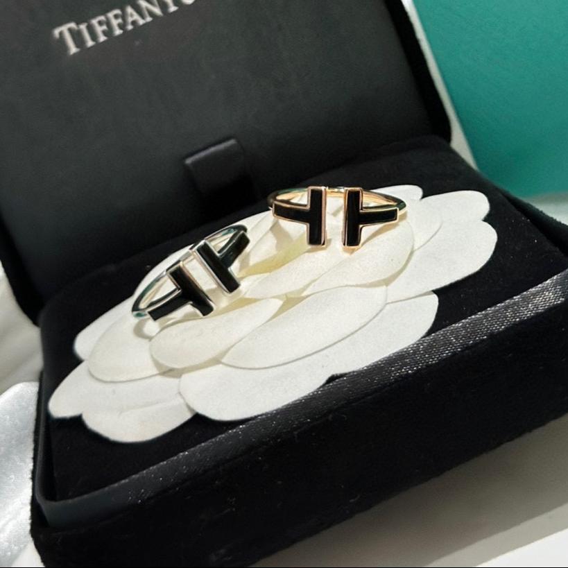 Pnstime T Black Onyx Wire Ring - Image 6