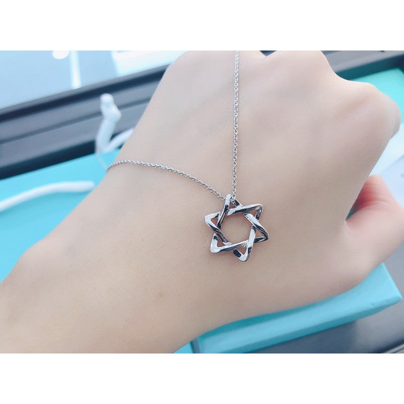 Pnstime Star of David Pendant Necklace - Image 2