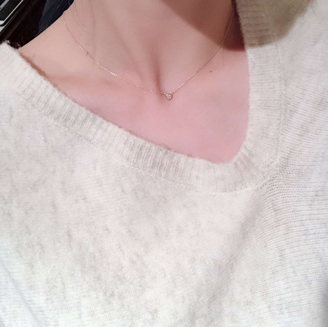 Pnstime Elsa Peretti Diamonds Necklace - Image 3