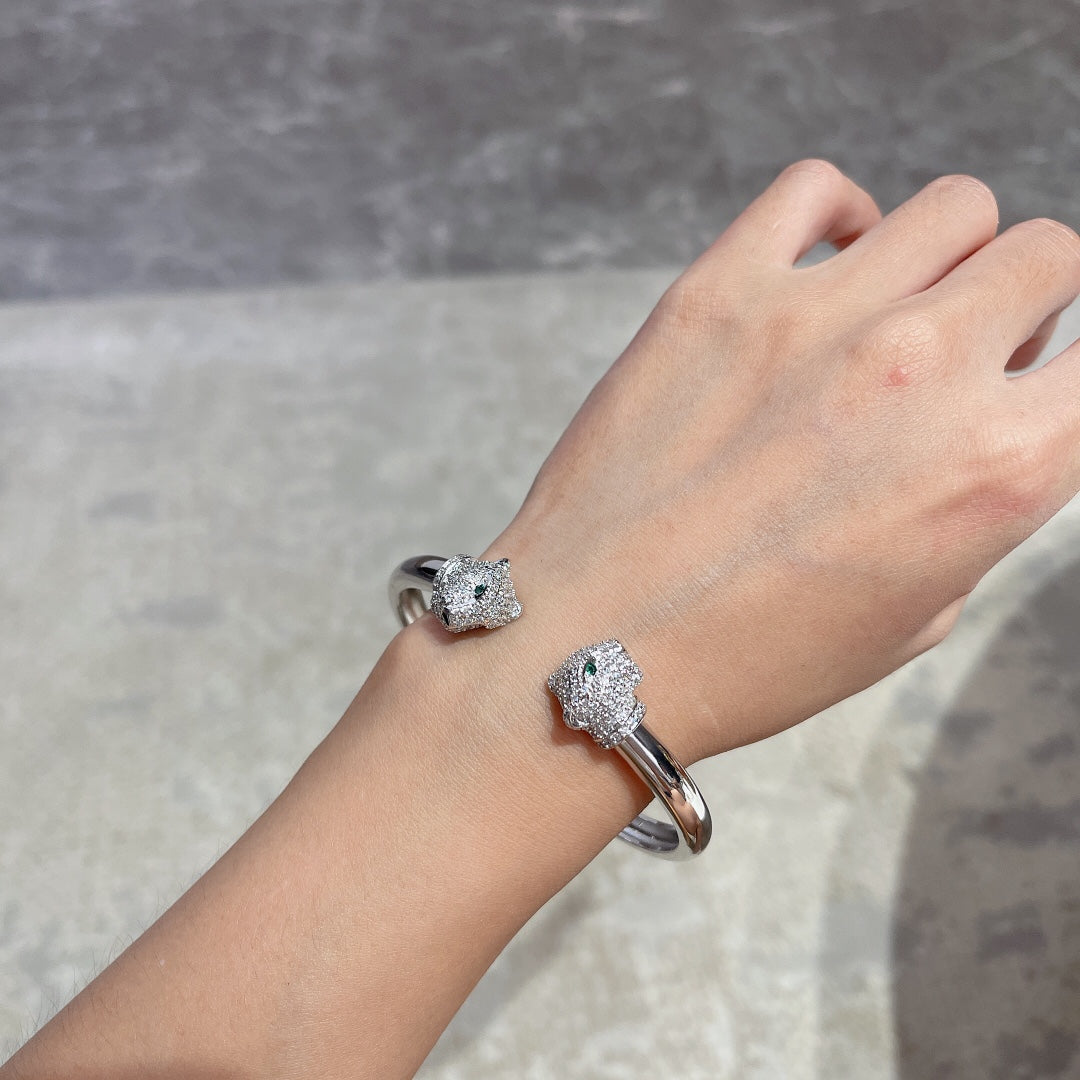 Pnstime Two Panthère De Bracelet Couple Women - Image 7