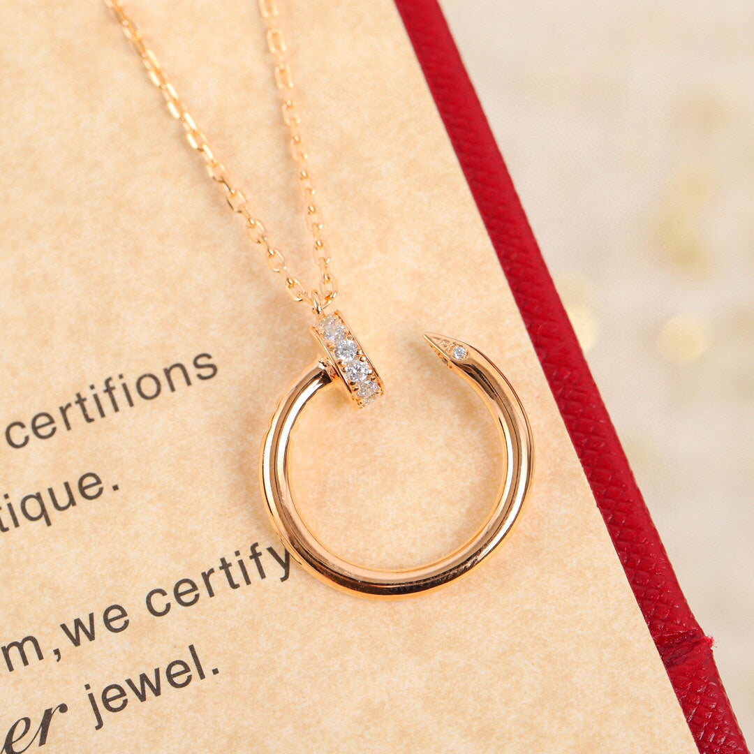 Pnstime Juste Un Clou Diamonds Necklace - Image 11