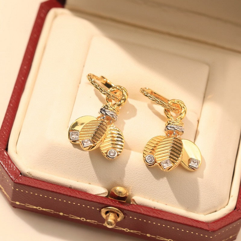 Pnstime Grain De Café Earrings - Image 4