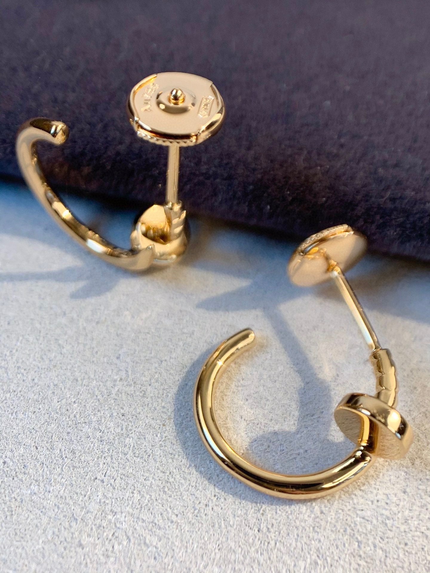 Pnstime Juste Un Clou Small Earrings Couple Women - Image 8