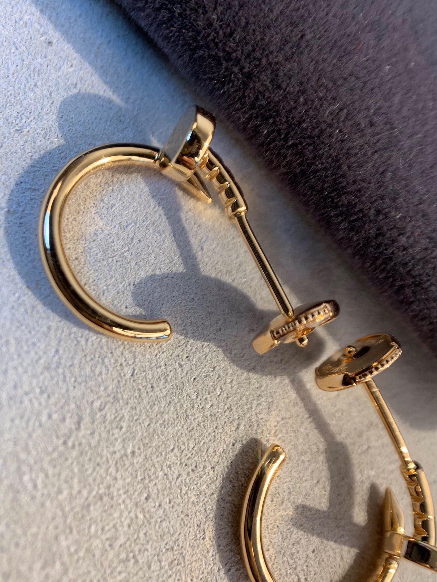 Pnstime Juste Un Clou Small Earrings Couple Women - Image 20