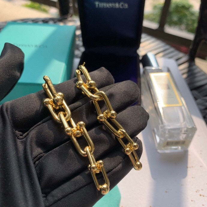 Pnstime T HardWear Graduated Link Earrings - Image 10