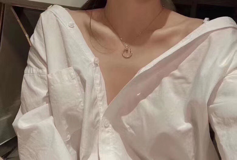 Pnstime Juste Un Clou Full Diamonds Necklace - Image 9