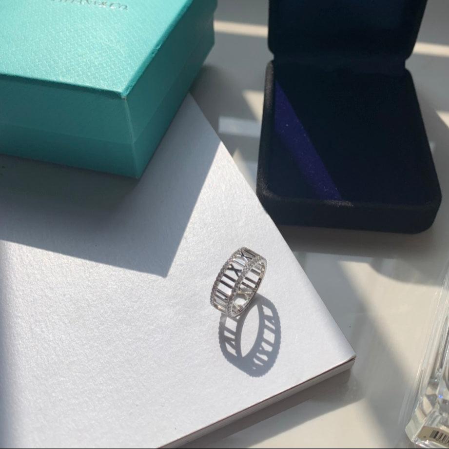 Pnstime T Atlas Open Diamond Ring - Image 4