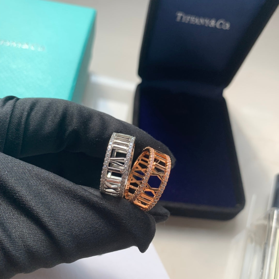 Pnstime T Atlas Open Diamond Ring - Image 8