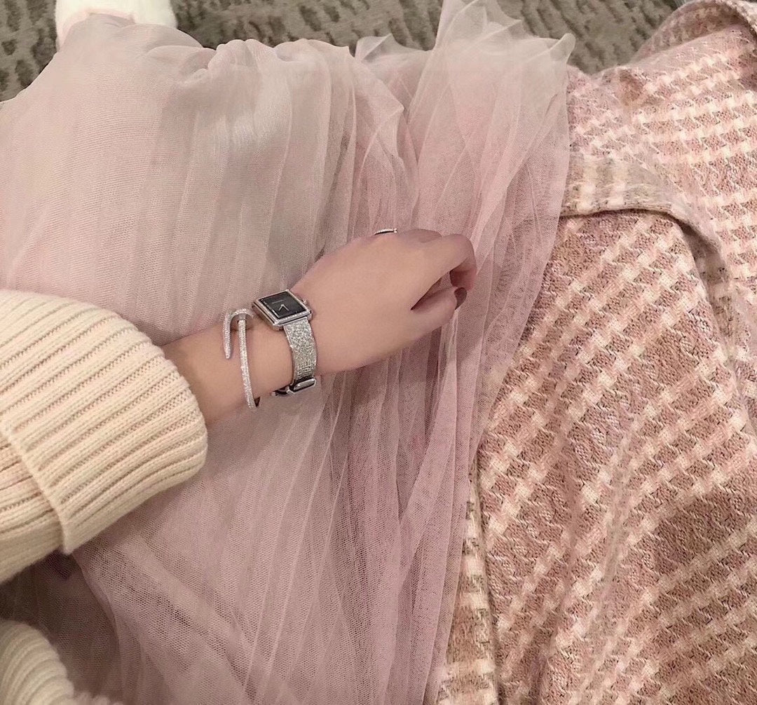 Pnstime Juste Un Clou Full Diamond Ring Luxury Women - Image 7