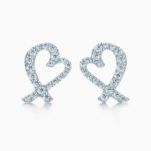 Pnstime T Diamond Earrings