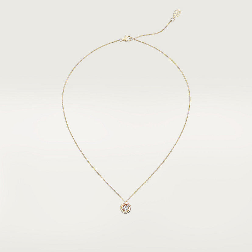 Trinity Harmony Drop Necklace - Image 5