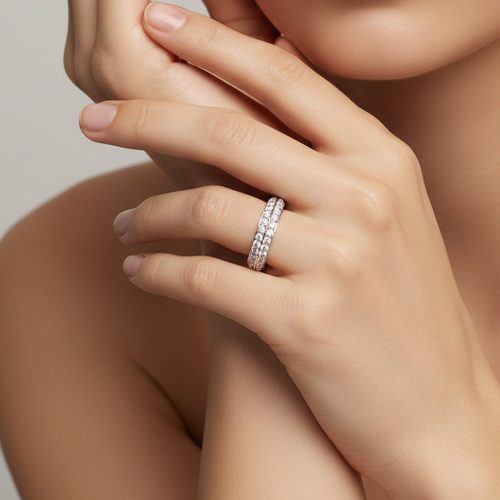 Couture Eternity Wedding Band