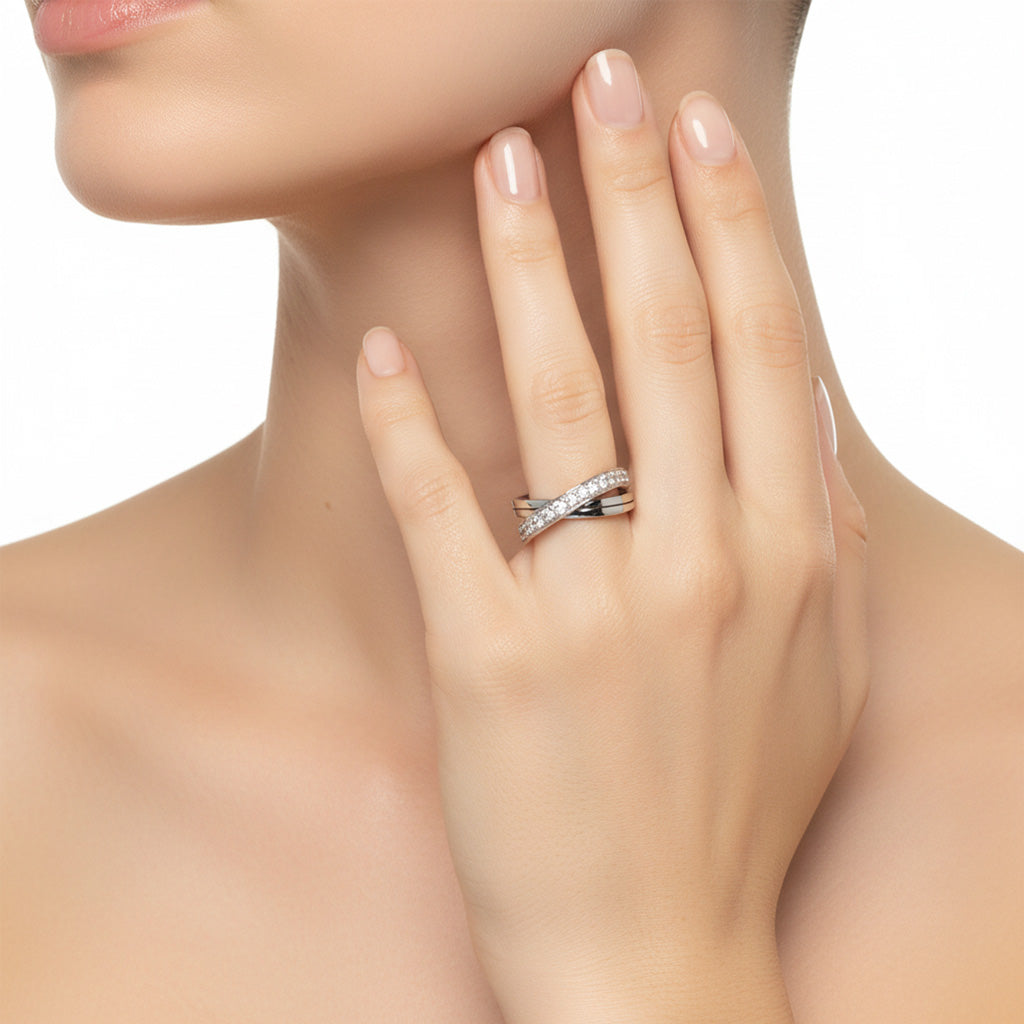 Etincelle Crossover Ring - Image 2