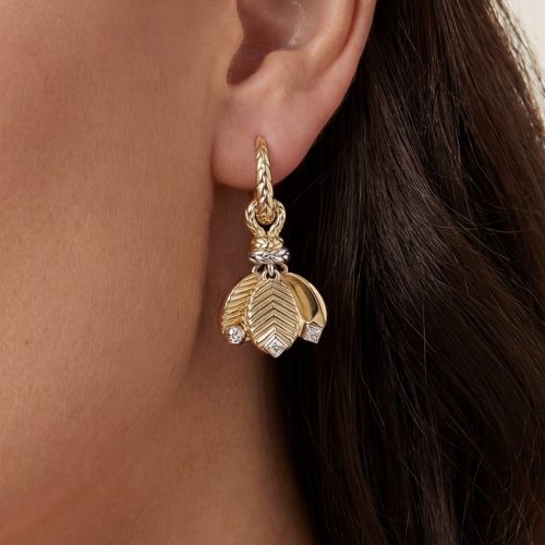 Grain De Café Drop Earrings