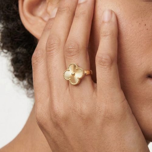 Guilloche Vintage Alhambra Ring