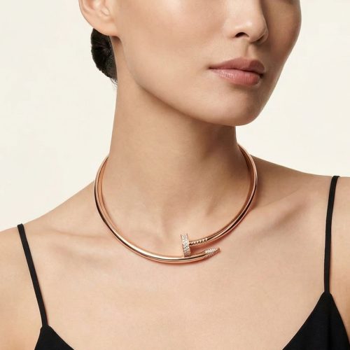 Juste Un Clou Torque Necklace