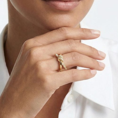 Knot Double Row Ring