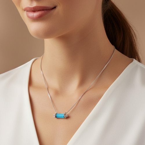 Les Berlingots De Blue Necklace