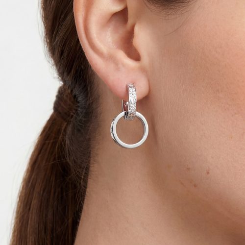 Love Double Hoop Earrings