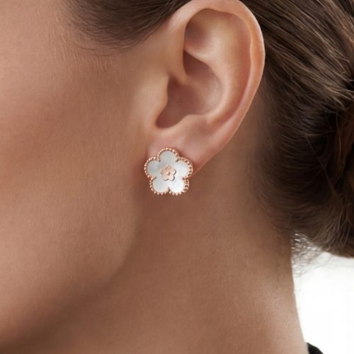Lucky Spring Plum Blossom Earrings