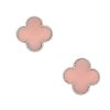 18k Magic Alhambra Pink Opale Earrings