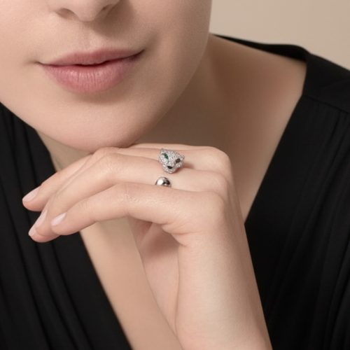 Panthère Pavé Ring