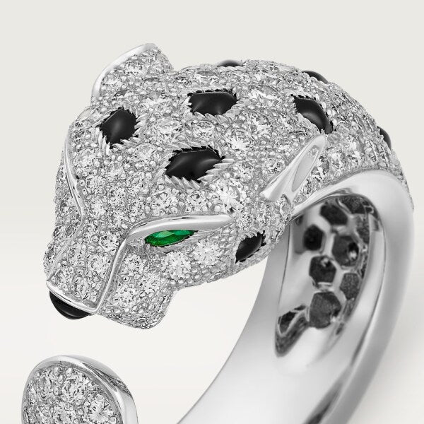 Panther Head Open Ring - Image 7