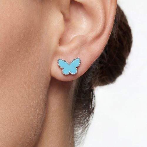 Sweet Alhambra Butterfly Stud Earrings