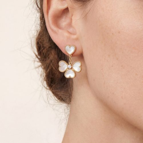 Sweet Alhambra Effeuillage Earrings