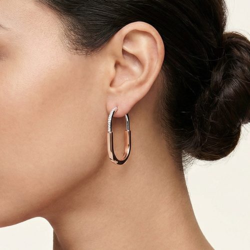 T Lock Earrings