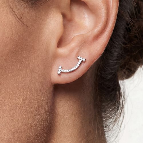 T Smile Earrings
